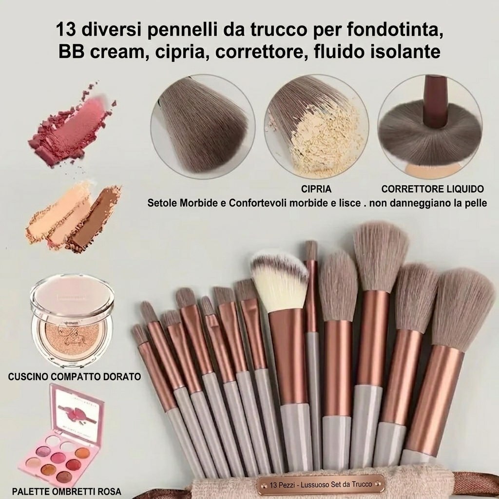 Grow™ - Set pennelli trucco